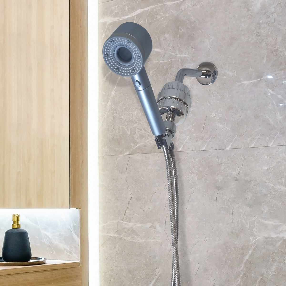 Pommeau de douche filtré Hey-Pure