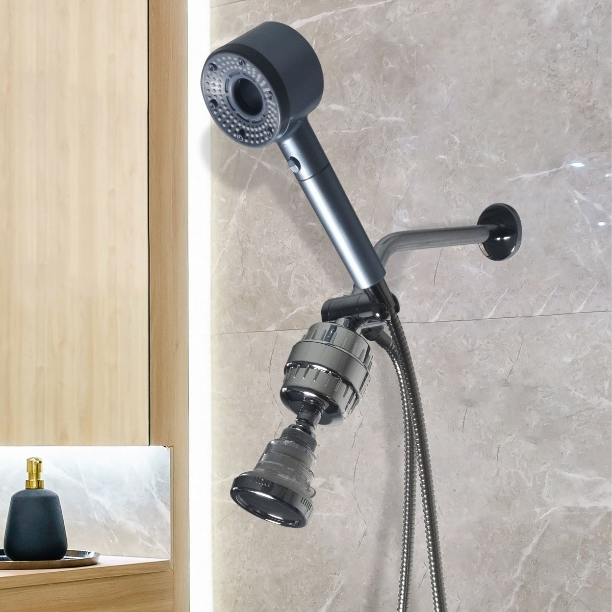 Pommeau de douche filtré Hey-Pure