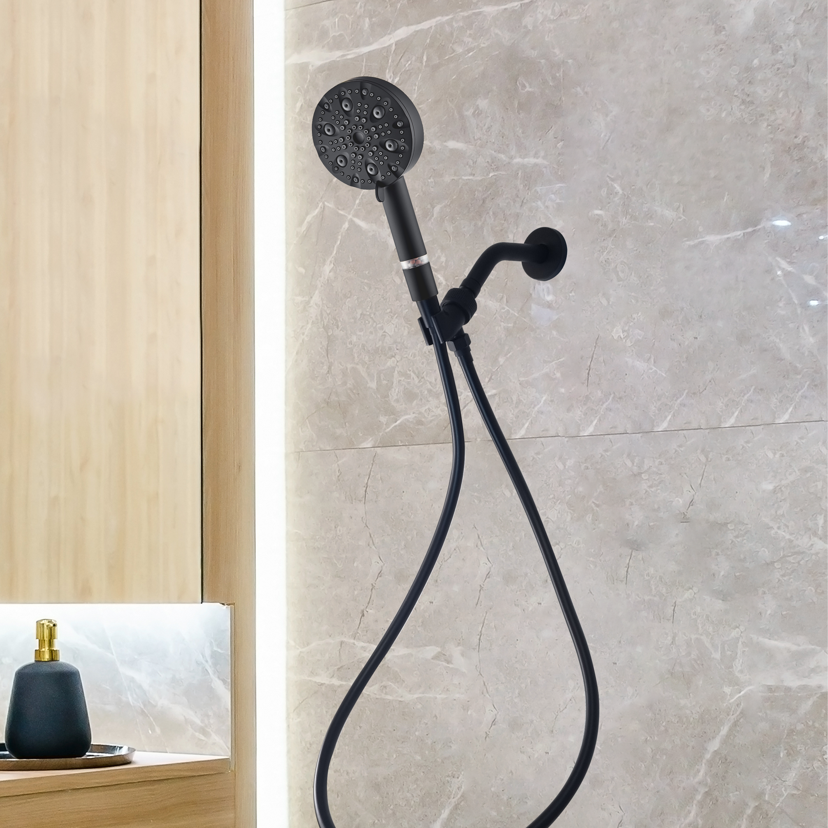 MineralStream Luxe 9-Modus-Hochdruckduschkopf (gefiltert)