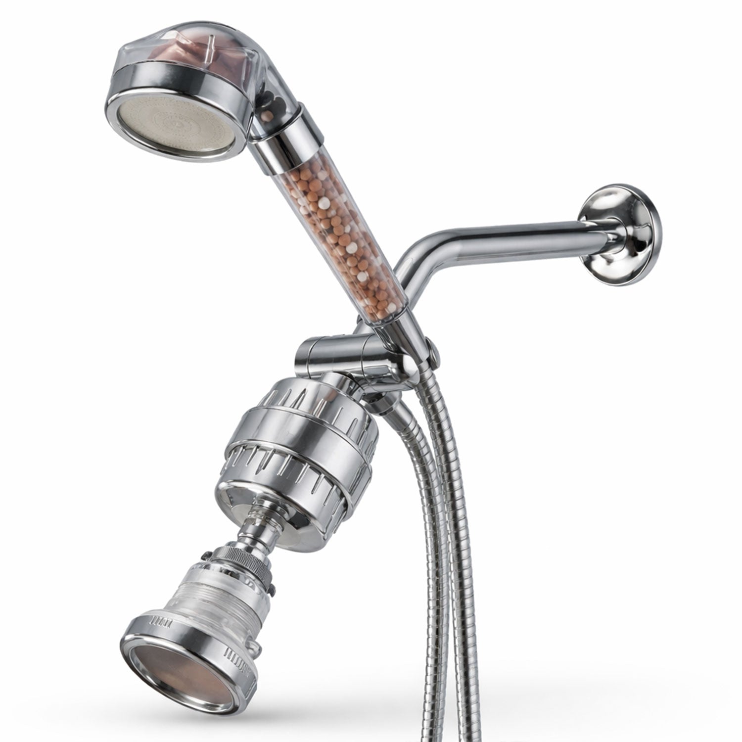 LED Ionic Dual-Duschsystem