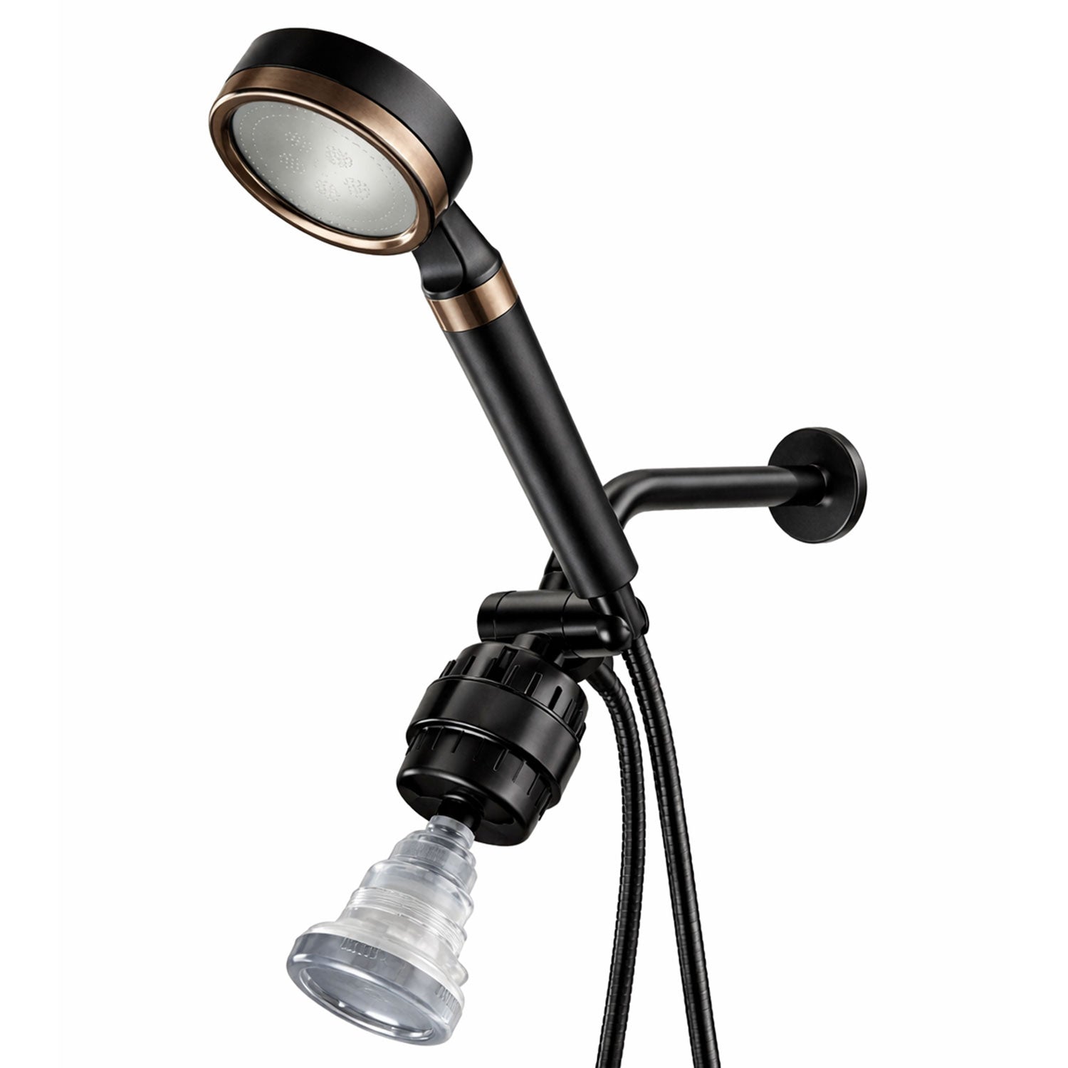 MineralStream™ BLACK - Système de douche double à la vitamine C