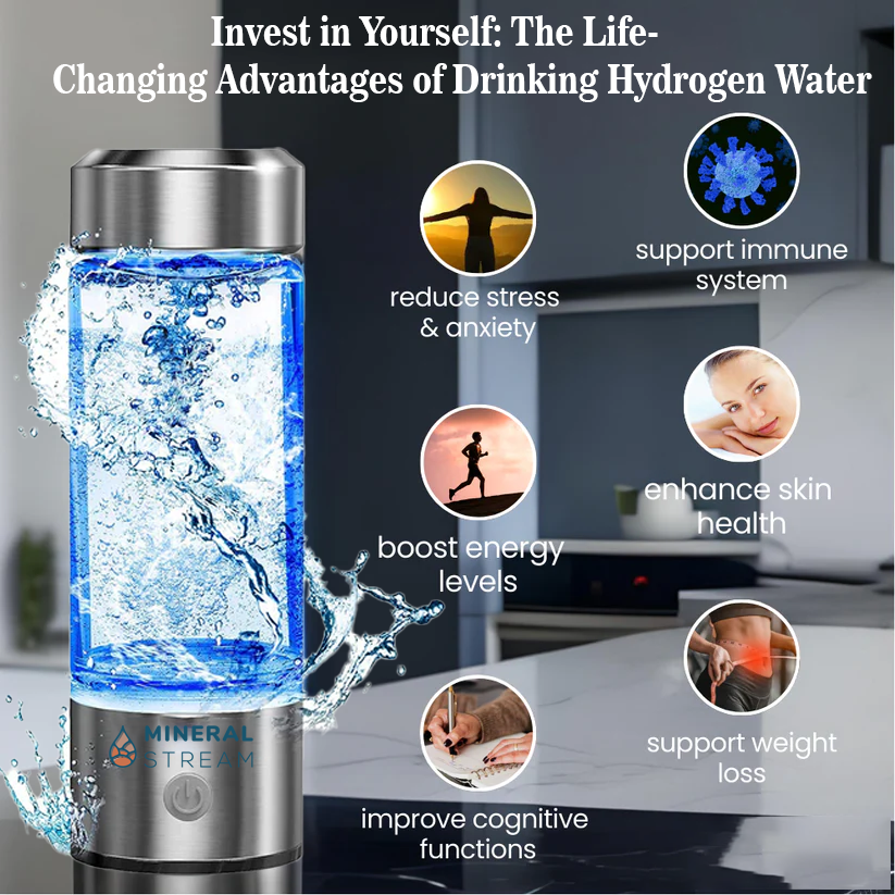 Wasserstoffwasserflasche