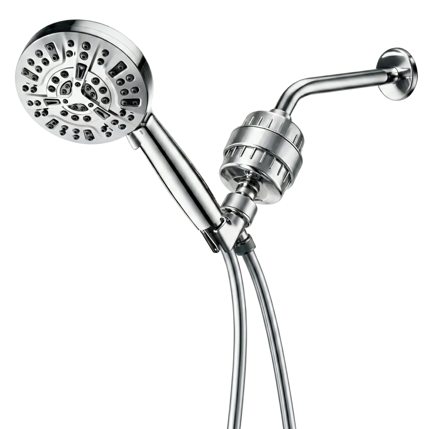 Pommeau de douche MineralStream Luxe 10 modes haute pression (filtrant)