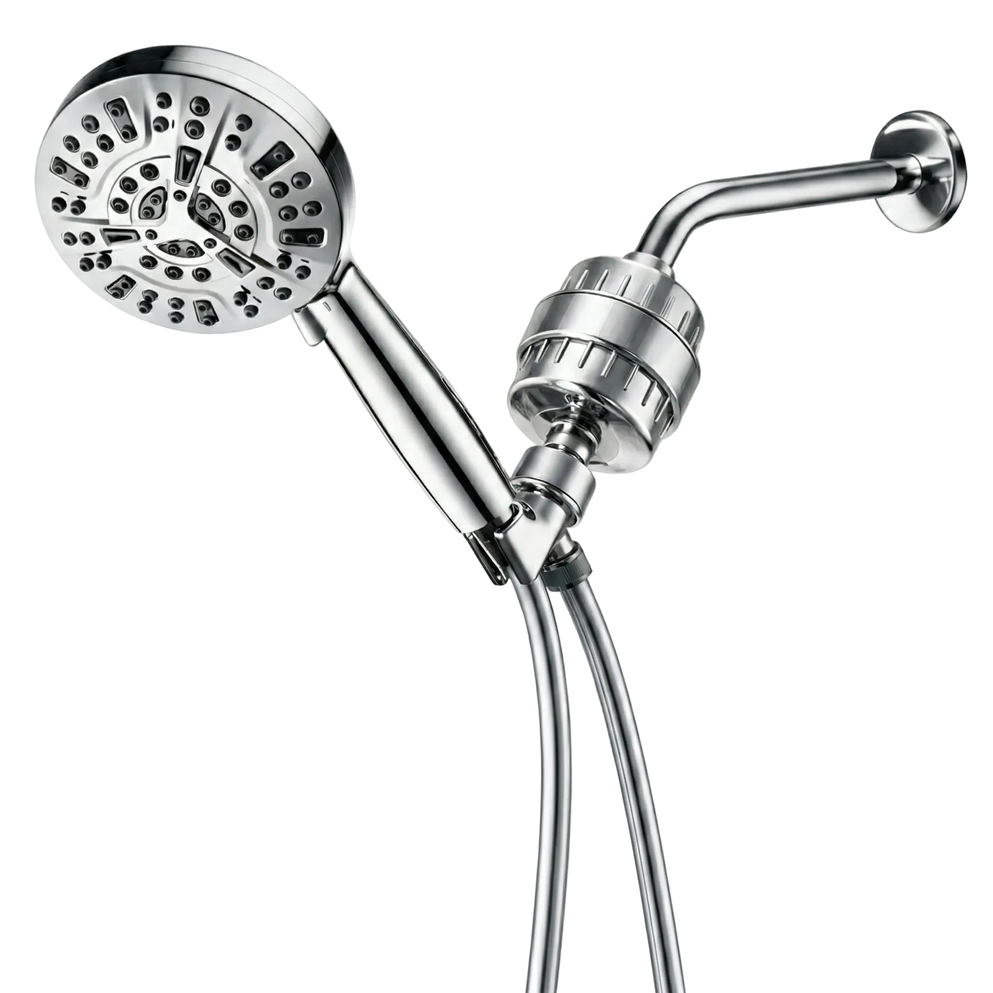Pommeau de douche MineralStream Luxe 10 modes haute pression (filtrant)
