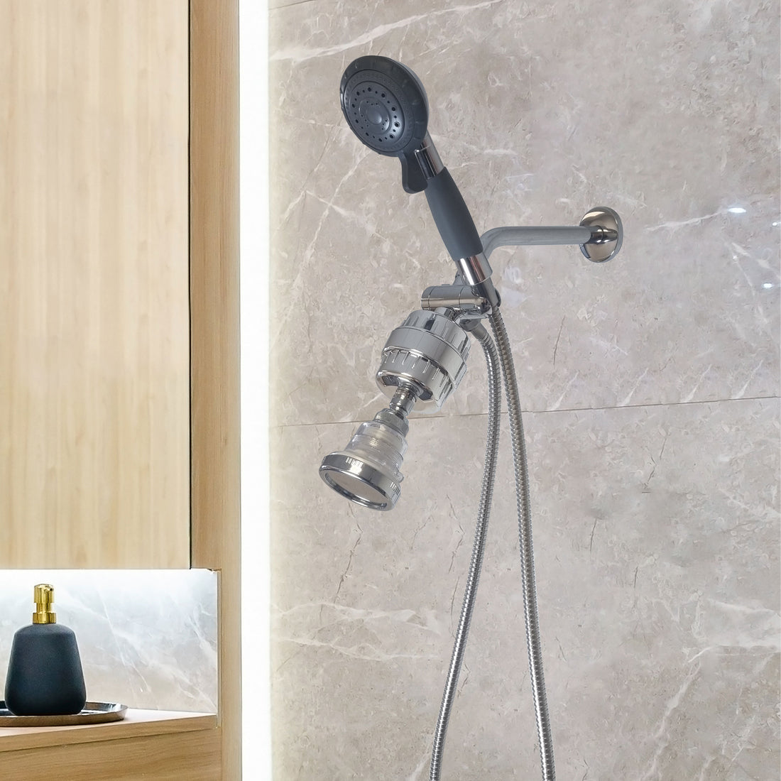Assistive  Shower Dual Shower System