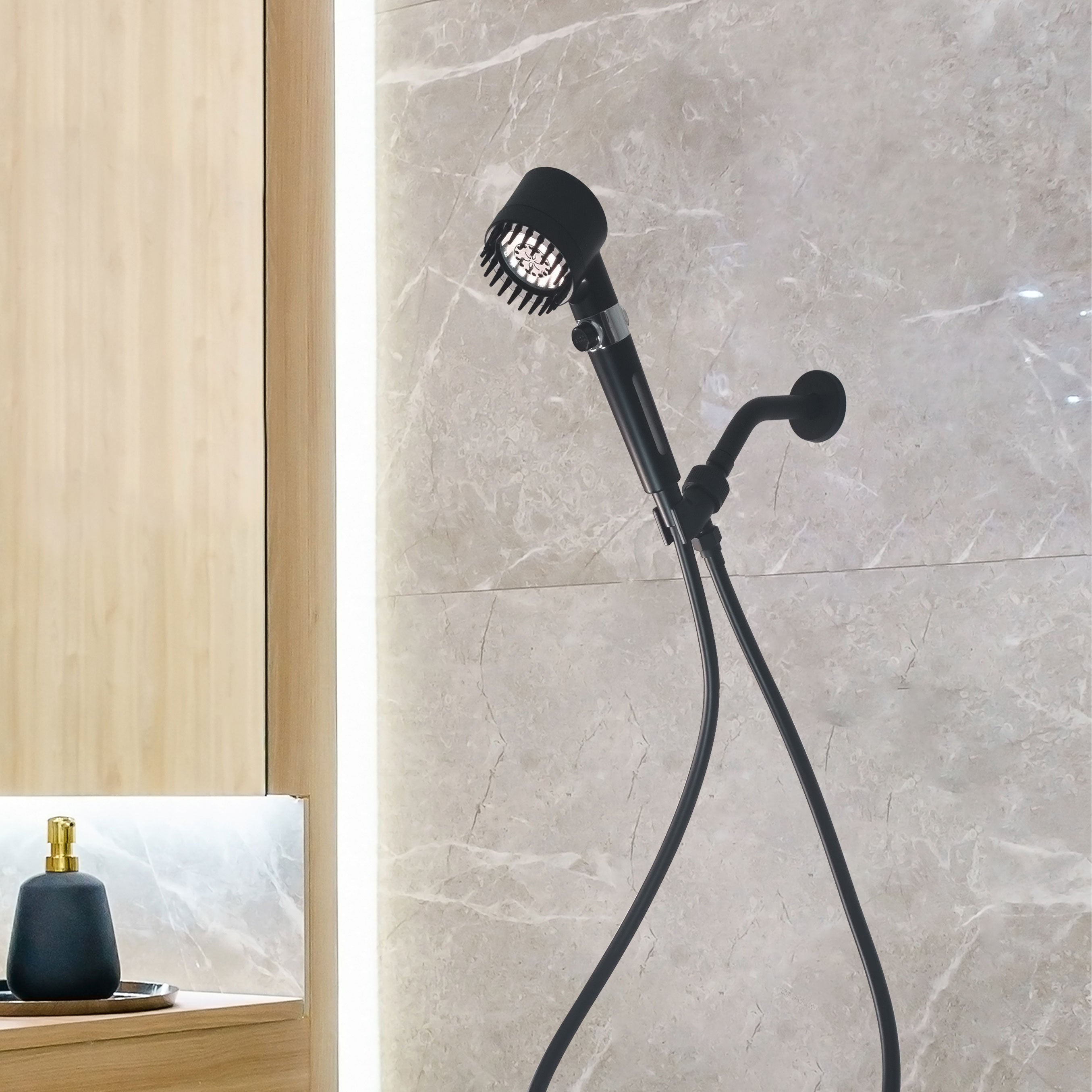 Pomme de douche filtrée de massage minéralstream