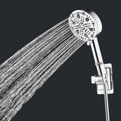 Pomme de douche haute pression MineralStream Luxe 9 modes (filtrée)