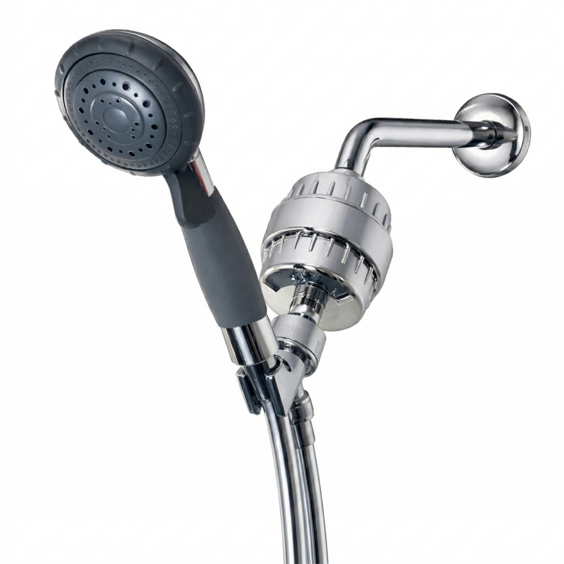 Kit de douche complet assisté avec pommeau de douche