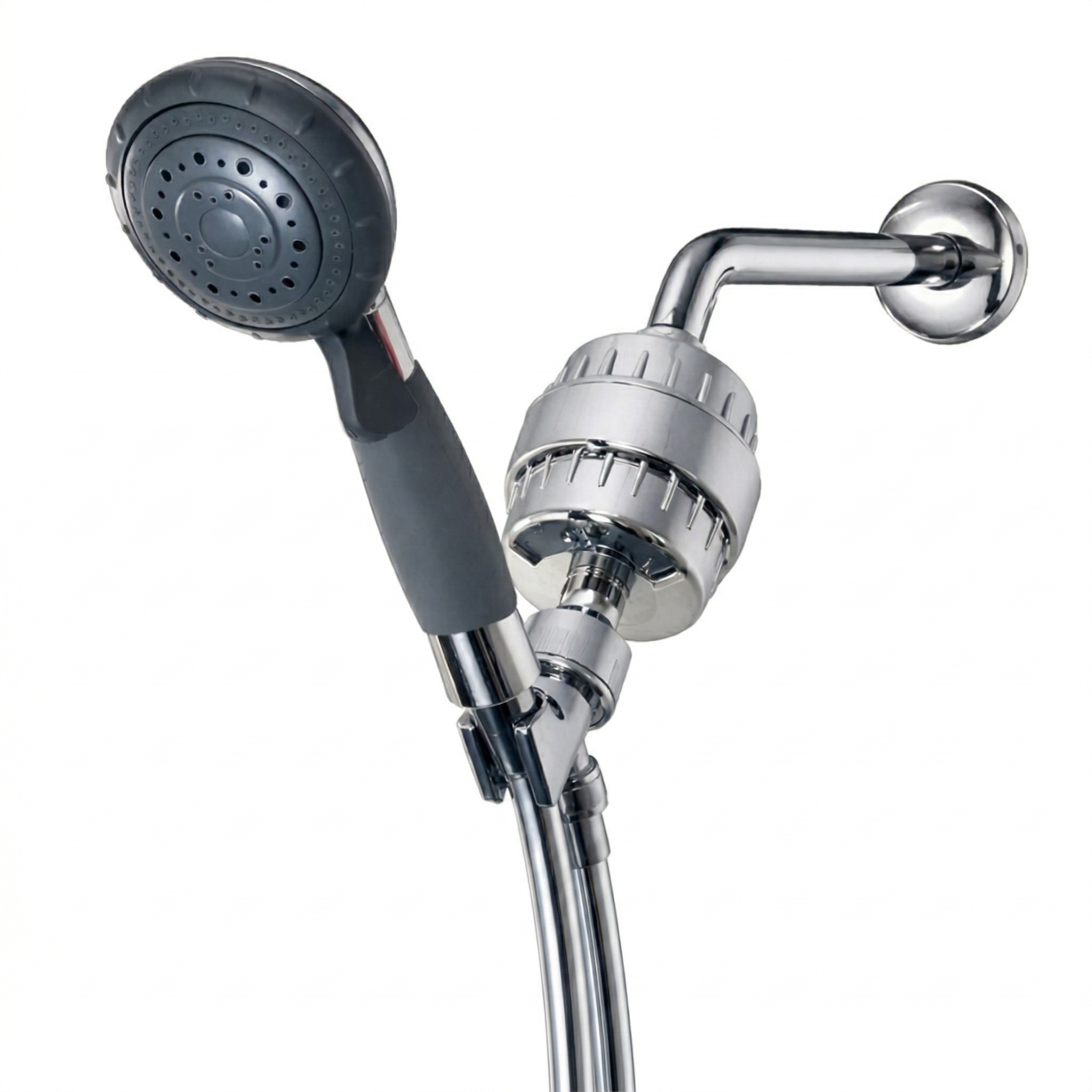 Kit de douche complet assisté avec pommeau de douche