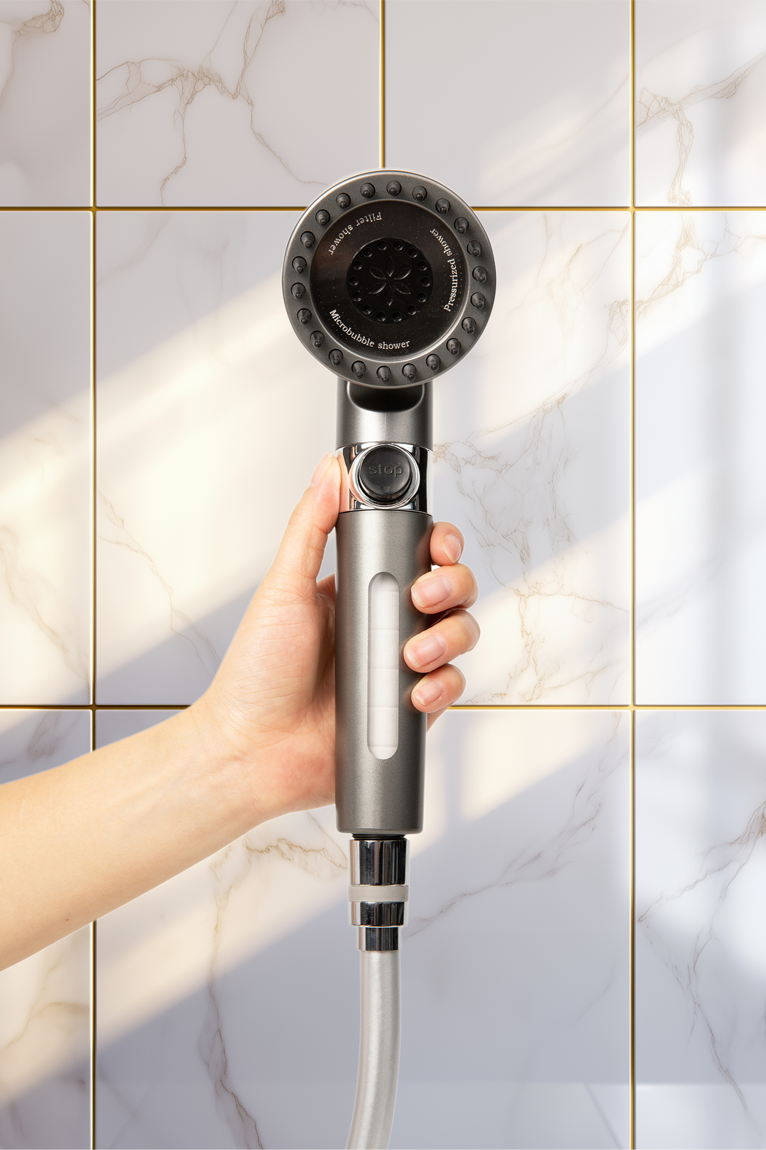 MINERALSTREAM MASSAGE FILTERED SHOWER HEAD