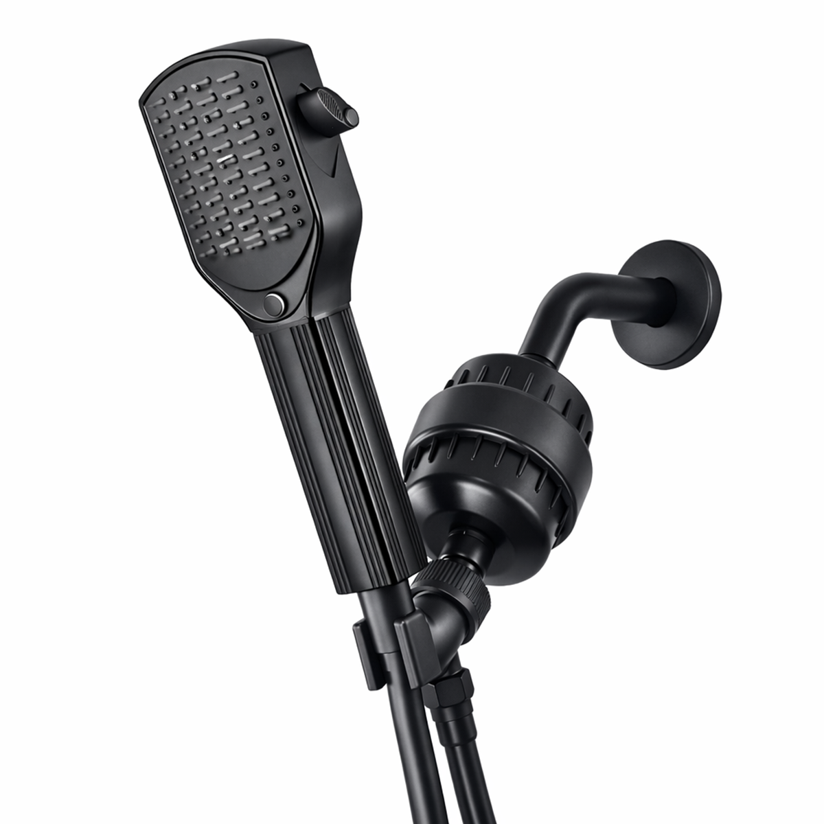 MineralStream Detangler Comb Shower Head