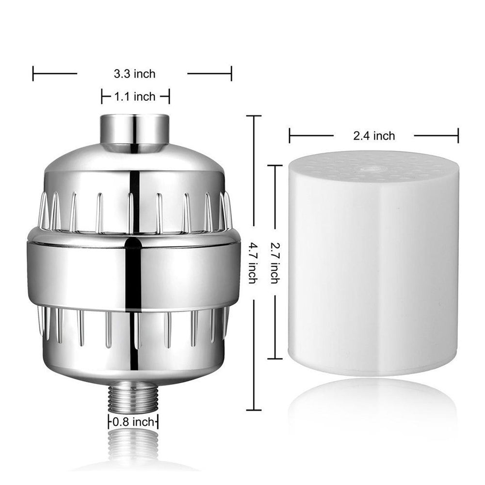 Duschfilter für hartes Wasser