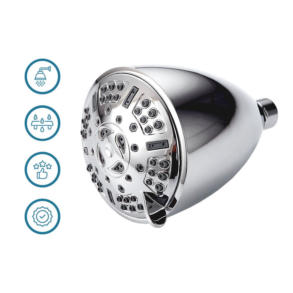 20-STAGE WALL-MOUNTED FILTRATION, 9 WAYS TO SHOWER