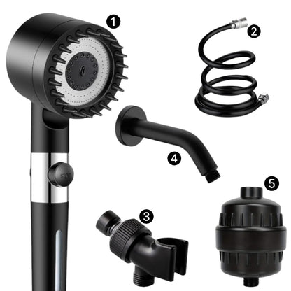Pomme de douche filtrée de massage minéralstream